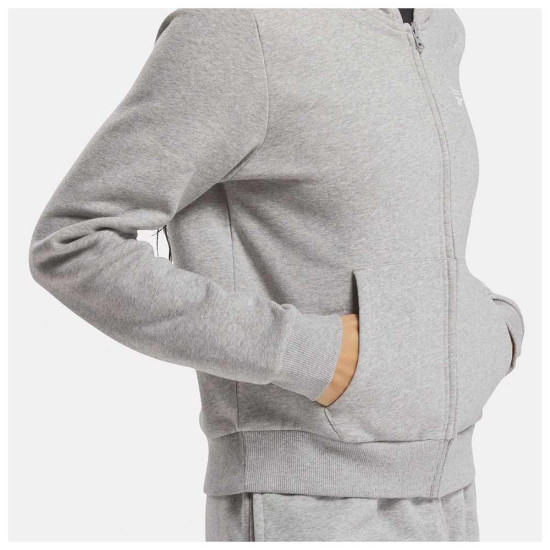 Reebok Γυναικεία ζακέτα Identity Small Logo Fleece Full-Zip Hoodie Reebok Γυναικεία ζακέτα Identity Small Logo Fleece Full-Zip Hoodie